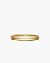 DY Classic Band Ring in 18K Yellow Gold, 3.5mm